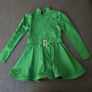 Weissman Last Christmas green dance competition dress size Youth XXL